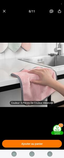 Serviette de main