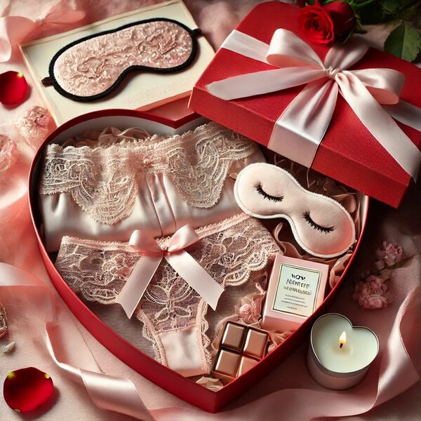 Valentine Luxe Love Bundle Gift For Her -Multicolor