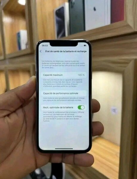 iPhone X 64GB Argent