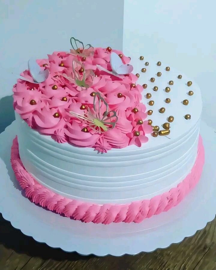 8" birthday cake