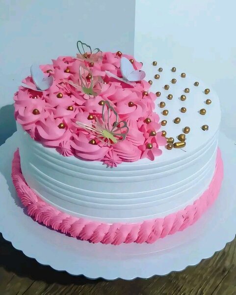 8" birthday cake