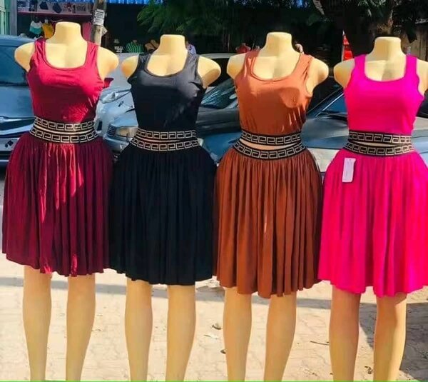 Ladies skirt and top