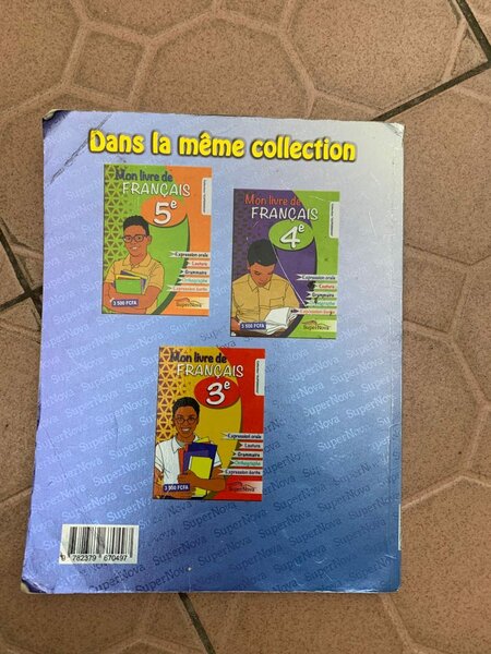 Livre scolaire français 6e