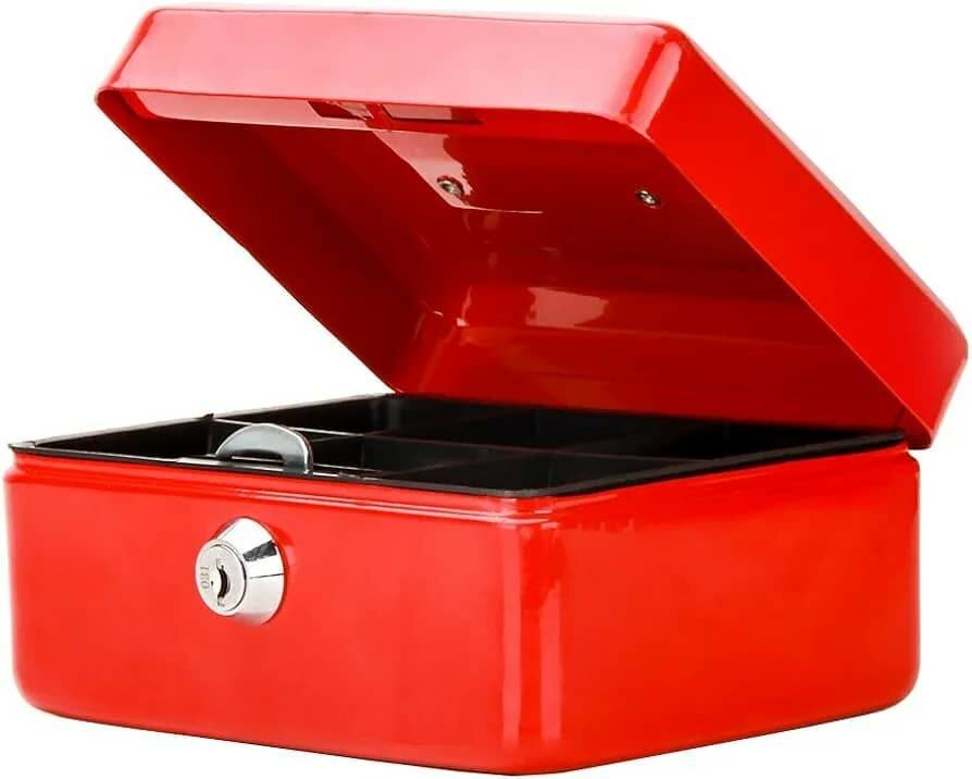 Coffre-fort en acier, serrure à clé plateau amovible moyen