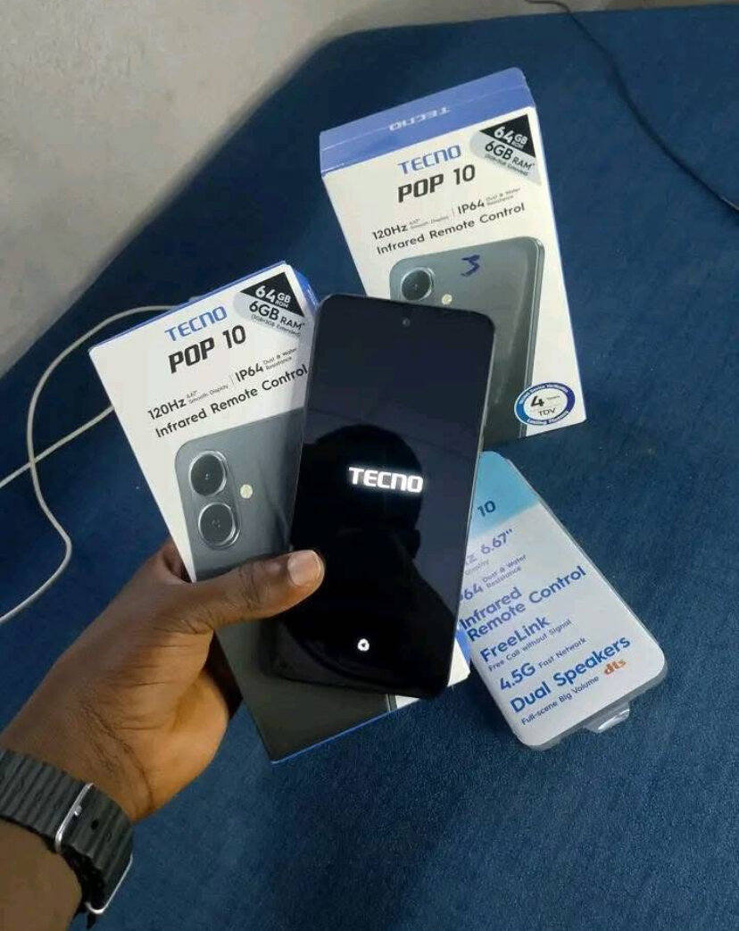 Tecno Pop 10 4G Smartphone