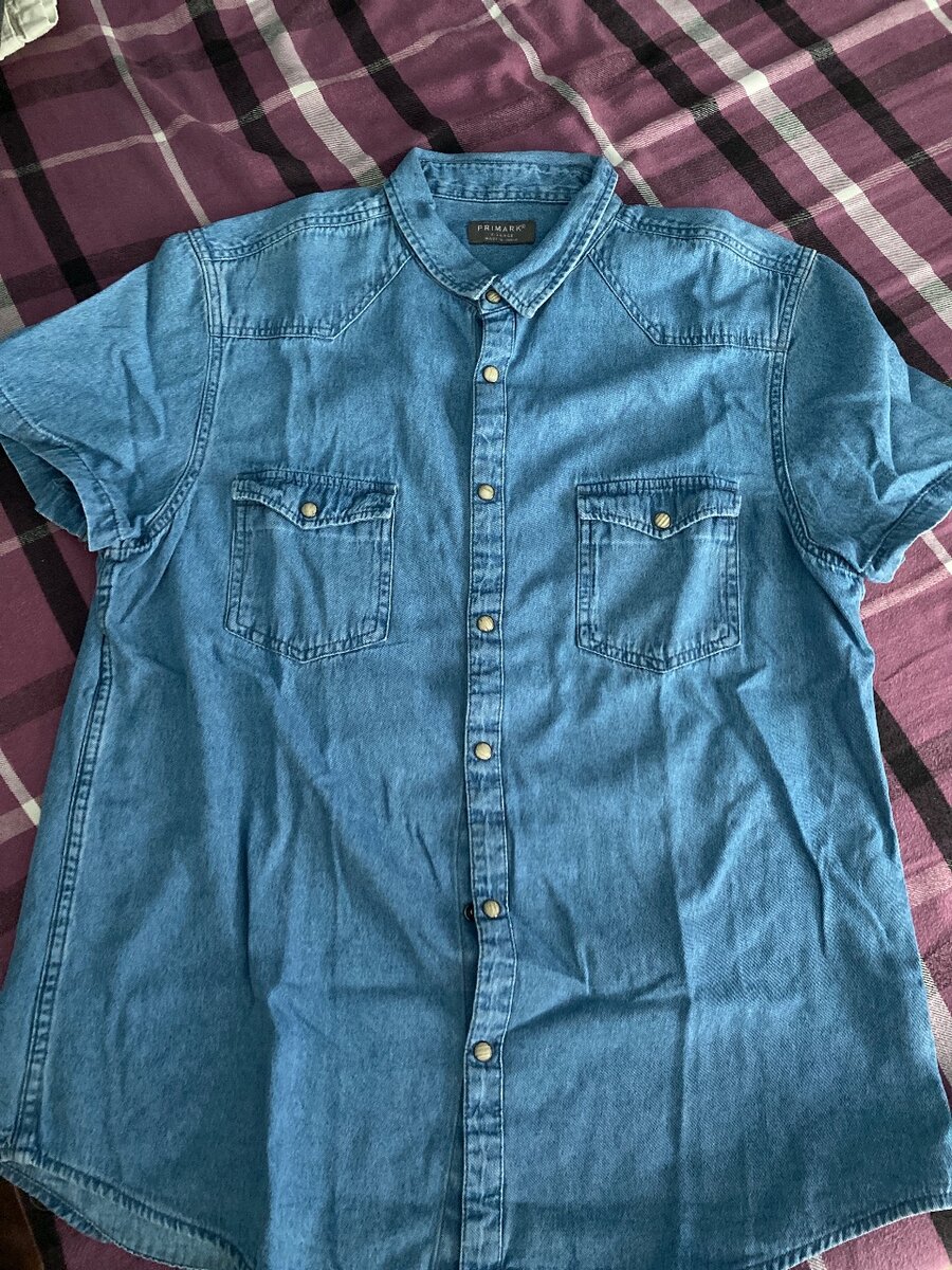 Chemise en jean pour homme