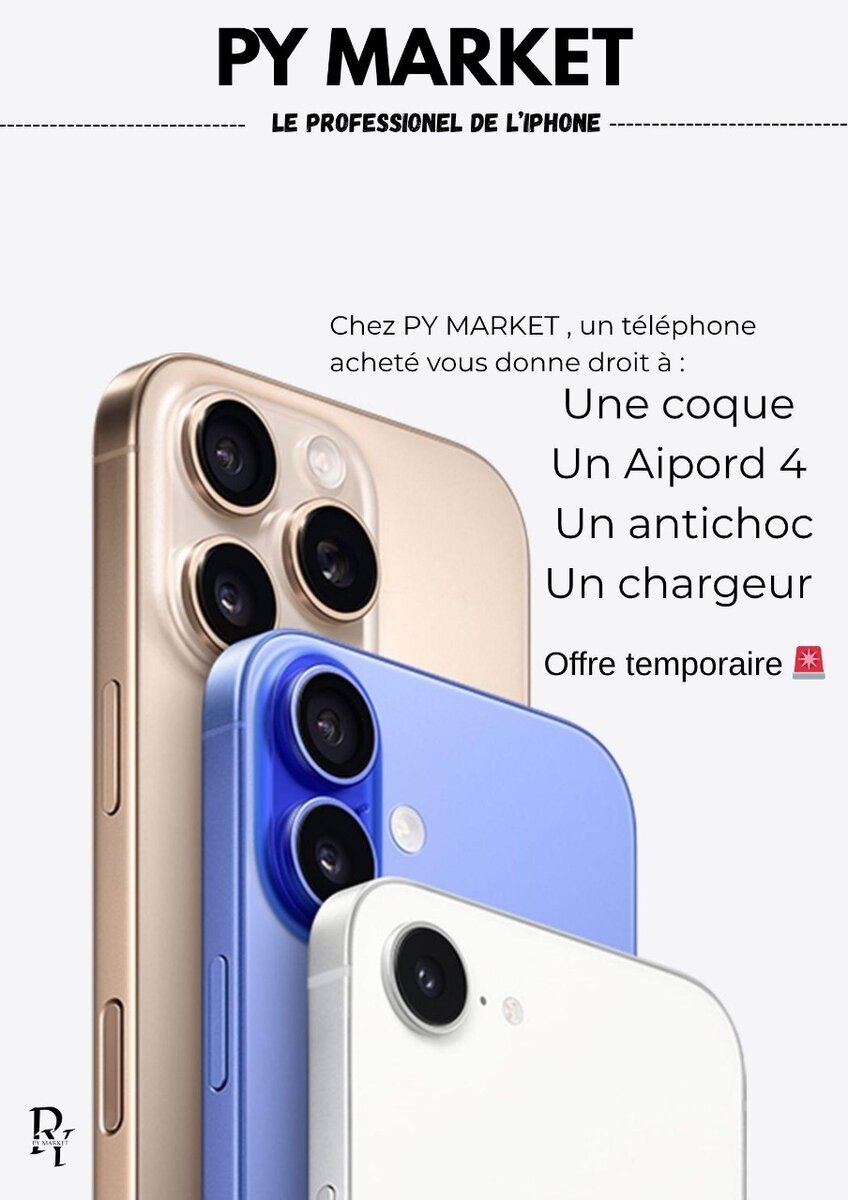 iPhone 15 - 128/256 Go