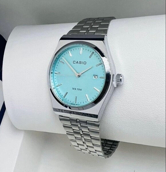 Montre Casio Acier Bleu