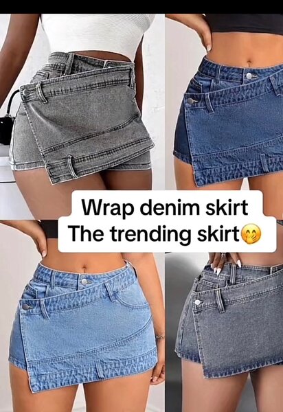 Dénim skirt