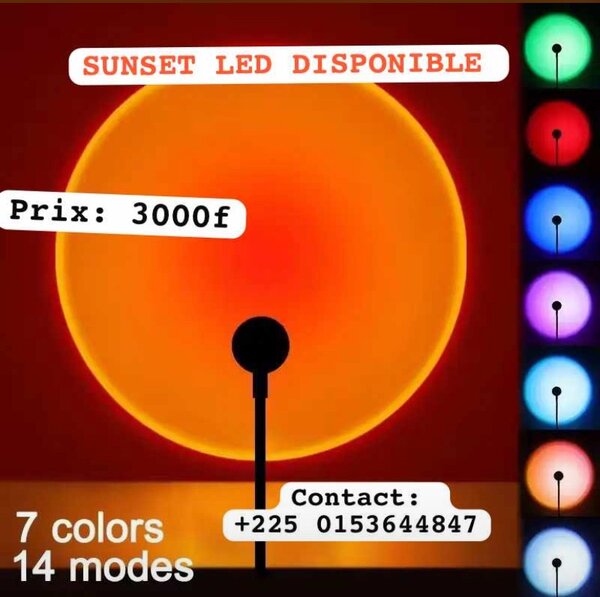 Led sunset