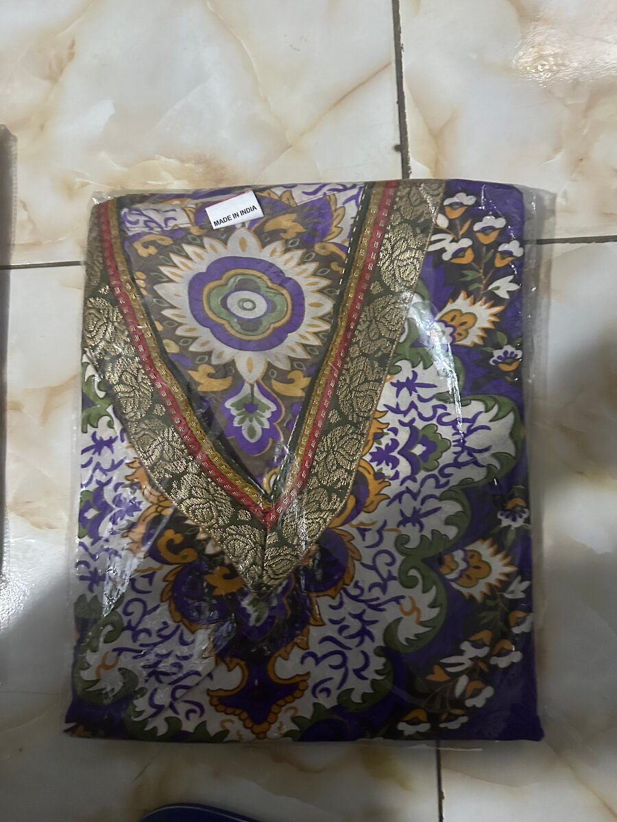 Robe longue boubou Avec foular