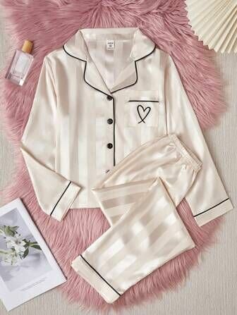 Pyjama en satin doux femme