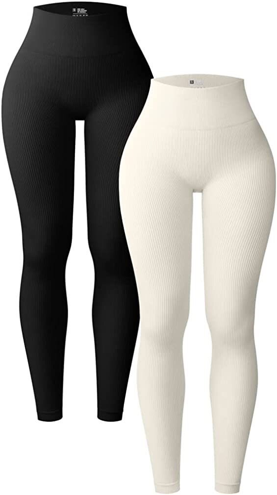 Ribbed leggings