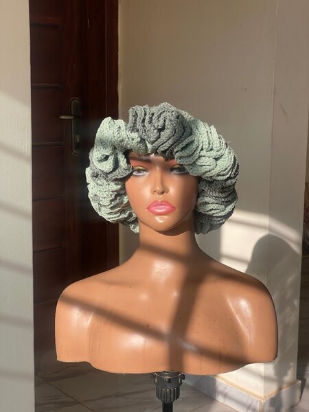 Crochet Ruffle hat