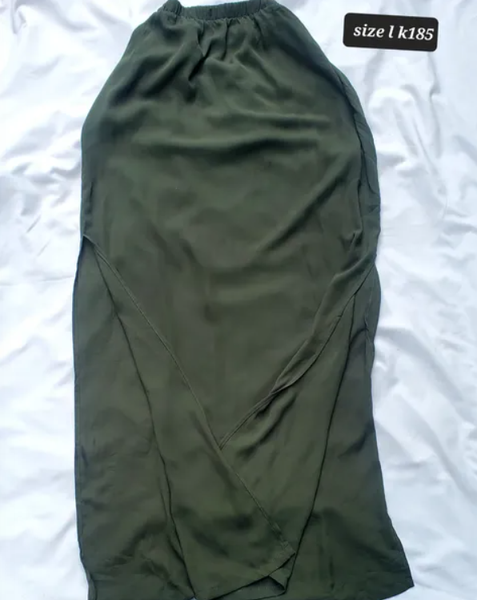 green skirt