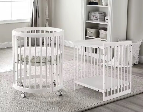 Lit Bébé Évolutif Blanc