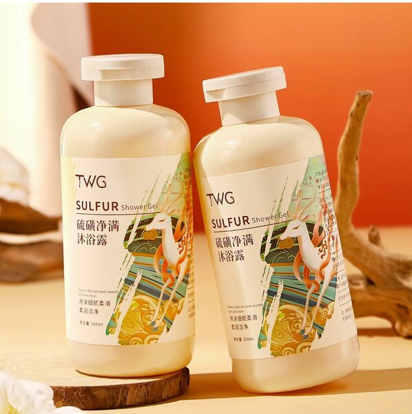 Gel douche contre impuretés
