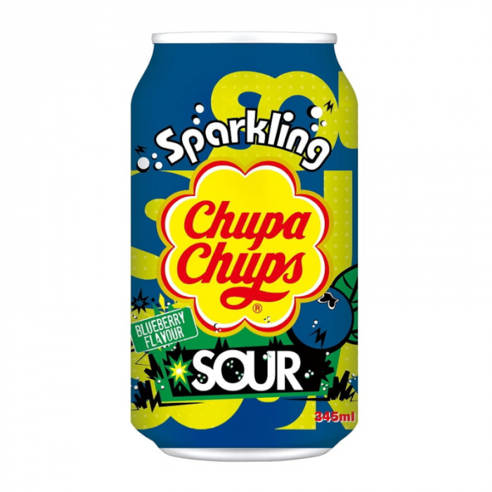 Chupa Chups Sour Blueberry Sod