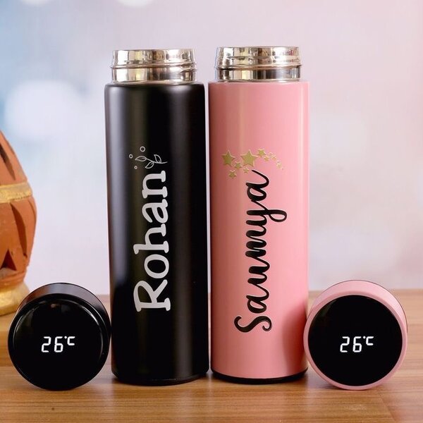Customised thermal water bottle