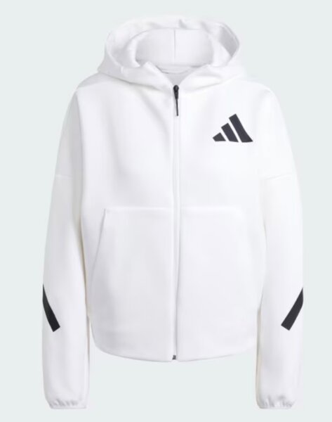 Pull adidas blanc noir