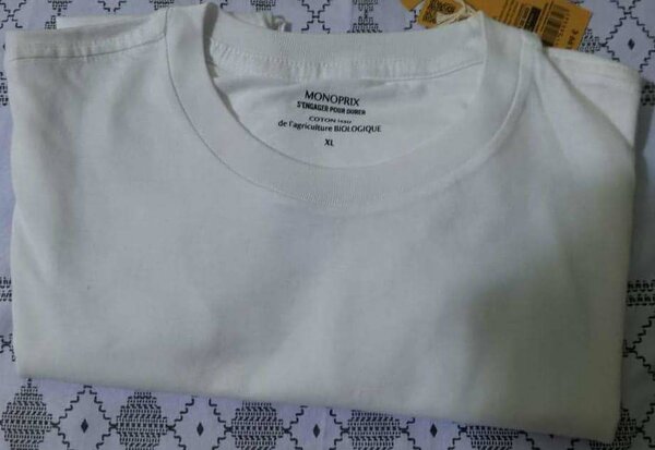 T-shirts Monoprix en coton bio