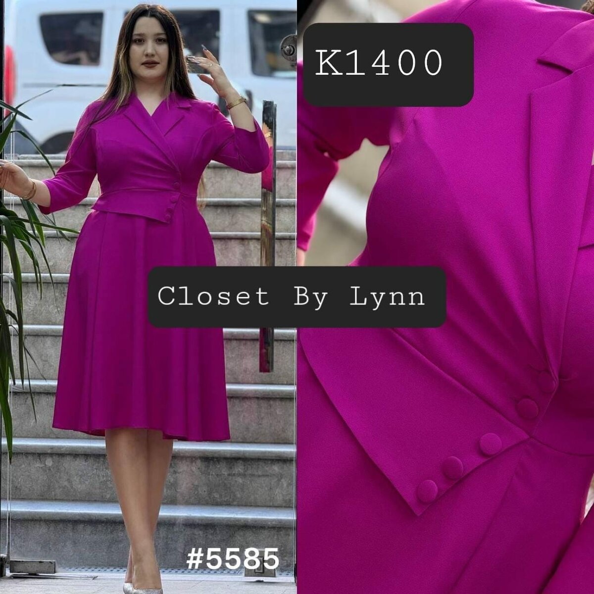 lilac dress