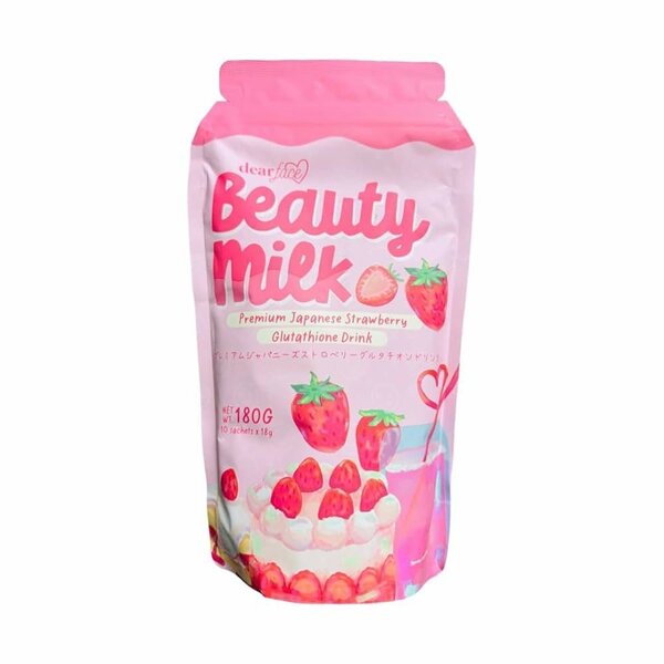 Beauty Milk Fraise 180g