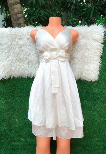 White outing dress