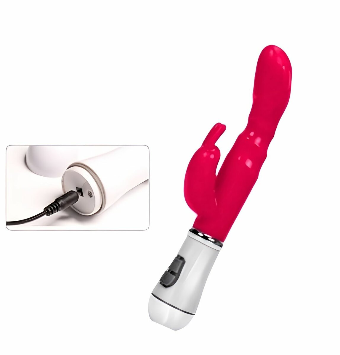 Vibro Masseur Double Point G Sans Fil & Rechargeable