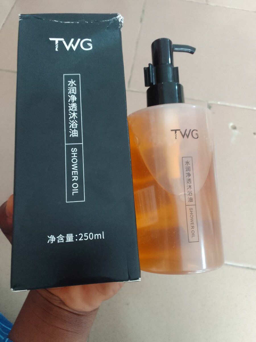 Huile de Douche Hydratante TWG