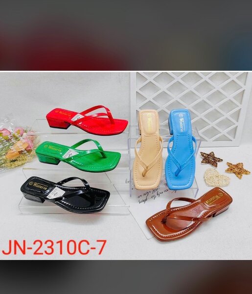 Ladies slipper heel