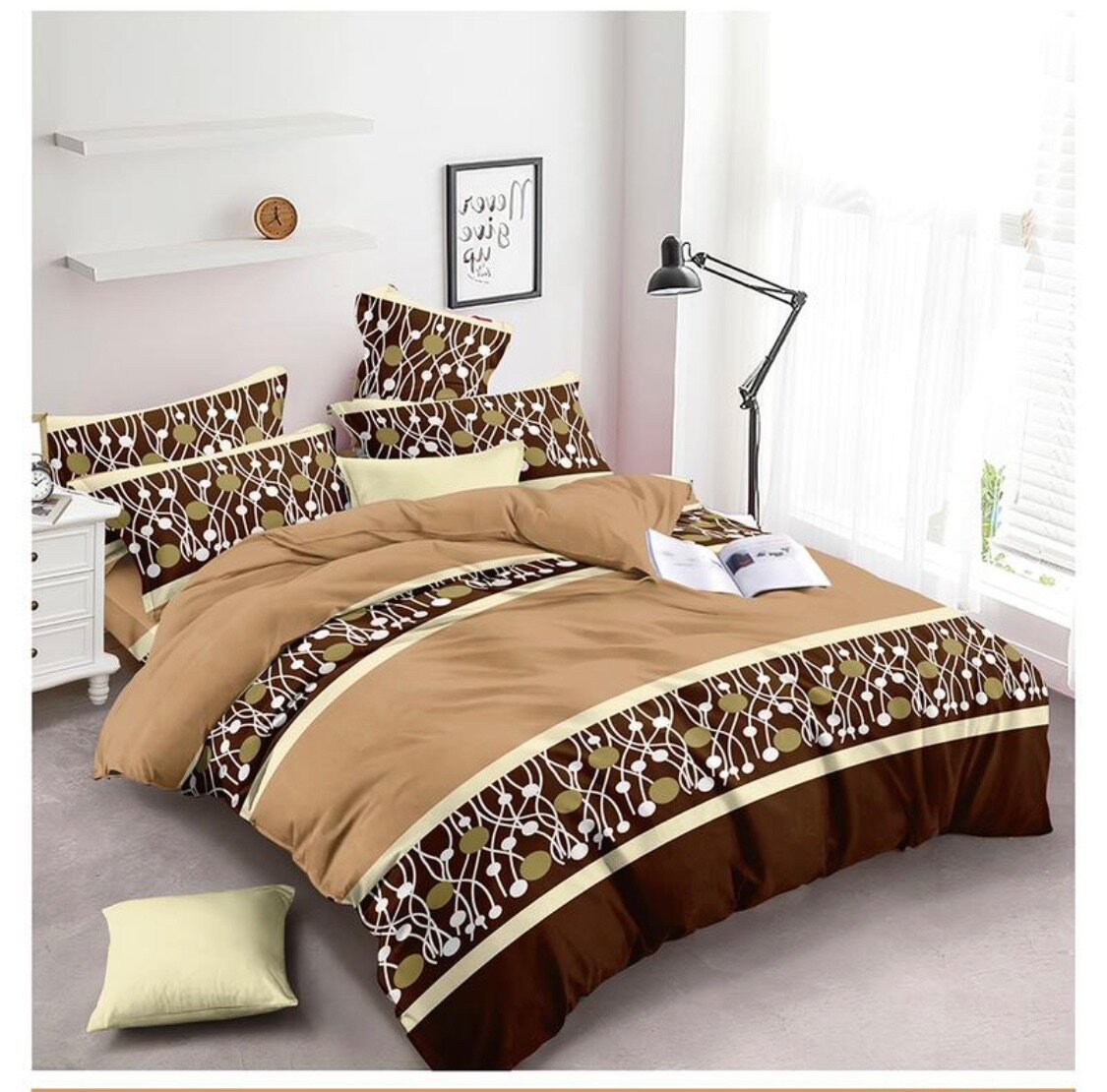 Orange Bedsheet