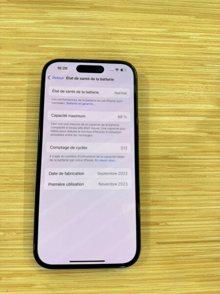 iphone 15 128giga tout passe