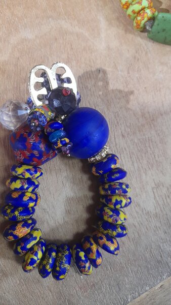 beaded bracelet
