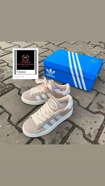 Basket adidas campus authentique avec sa boîte
