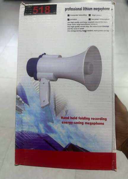Mégaphone Rechargeable 518