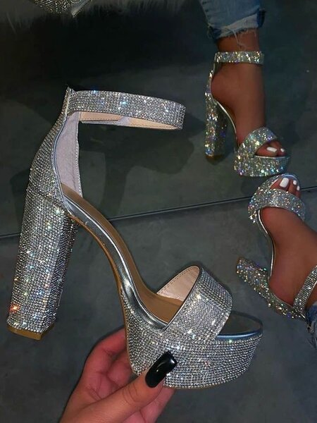 Heeled sandals