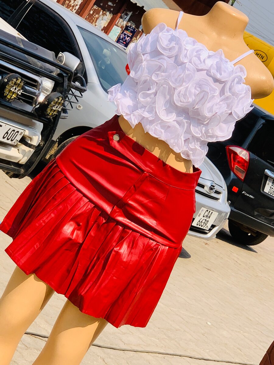 Leather skirts