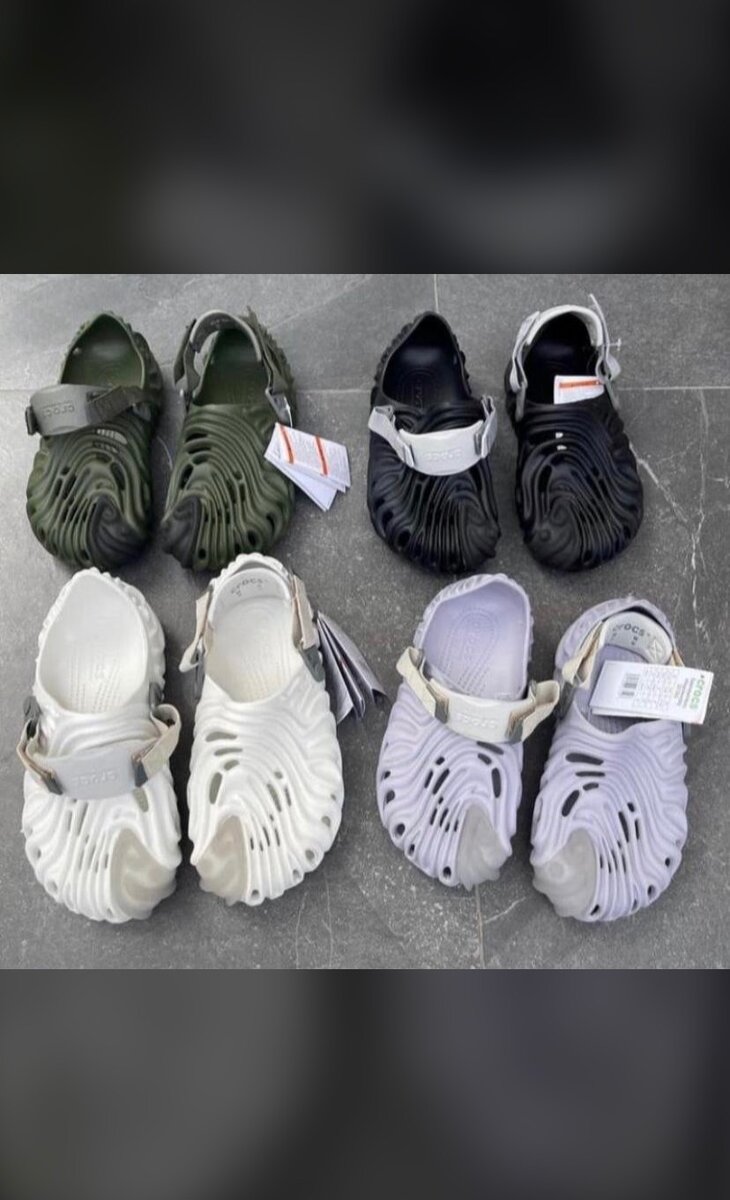 First class Crocs