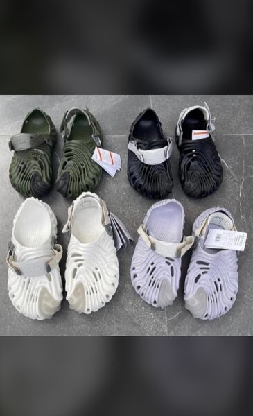 First class Crocs