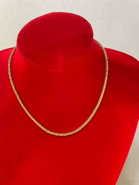 Golden necklace