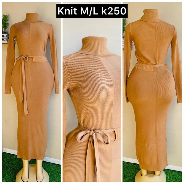 brown dress