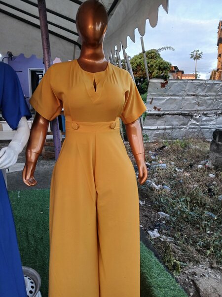 Robe en tissu