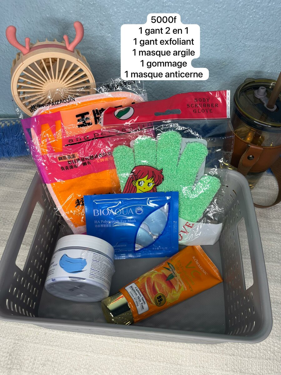 Kit skincare coréenne