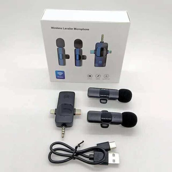 Microphone Lavalier Sans Fil