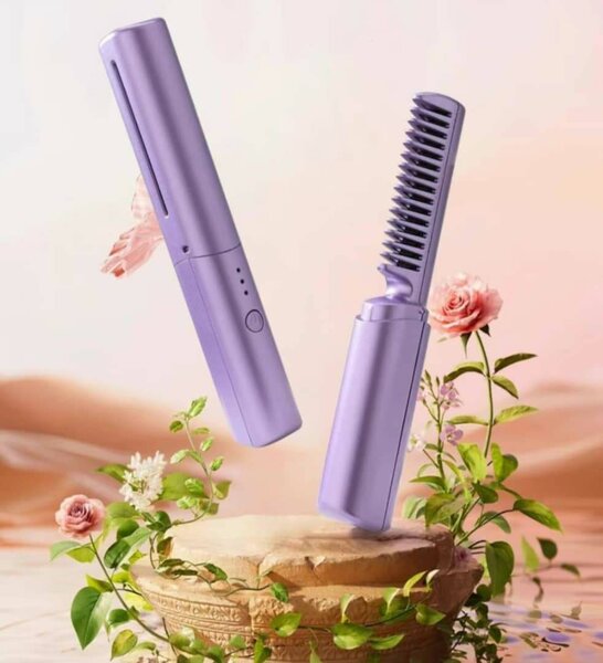 Brosse à lisser cheveux portable