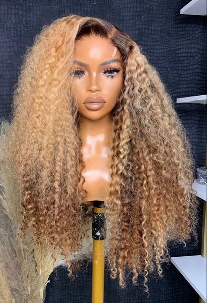 Curly hair