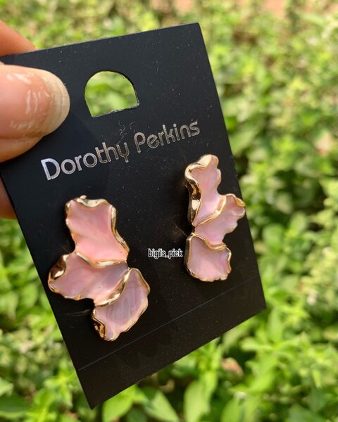 Jude earring (pink)