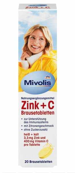 Mivolis Zink + Vitamine C