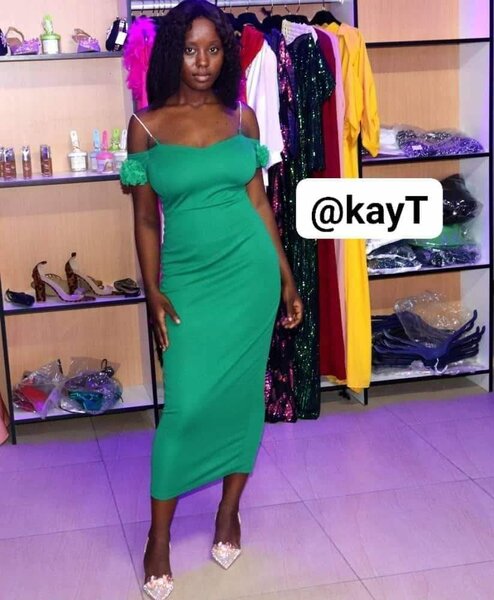 Long Green Dress